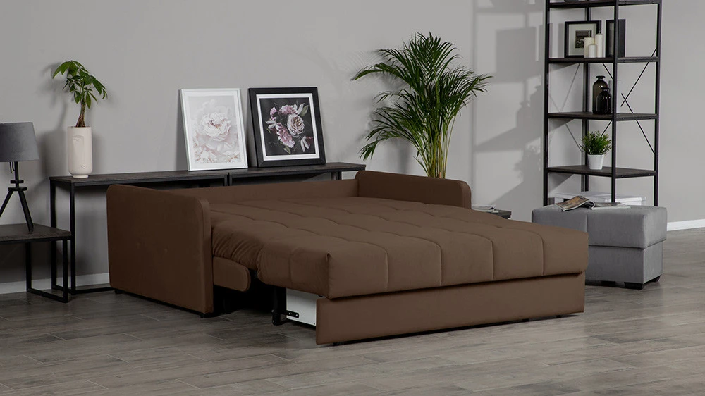 Диван-кровать Domo Pro с коробом для белья с узкими подлокотниками Askona фото - 3 - большое изображение