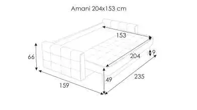 Диван-кровать Amani-W с коробом для белья Askona фото - 18 - превью