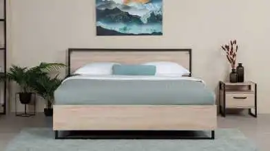 Кровать Moris, цвет Дуб бардолино из лдсп в современном стиле Askona фотография товара - 2 - превью