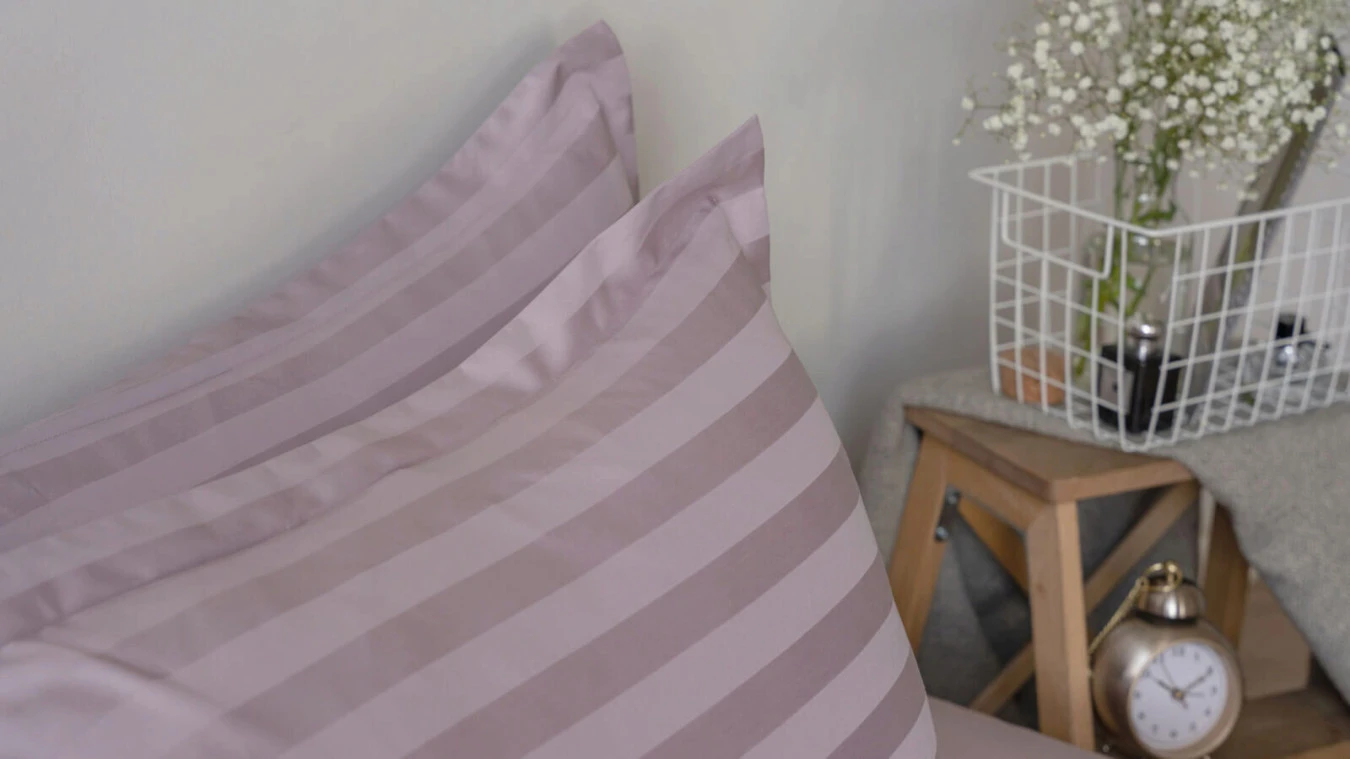 Постельное белье Askona Comfort Stripe, цвет Фиалковый Askona фото - 4 - большое изображение