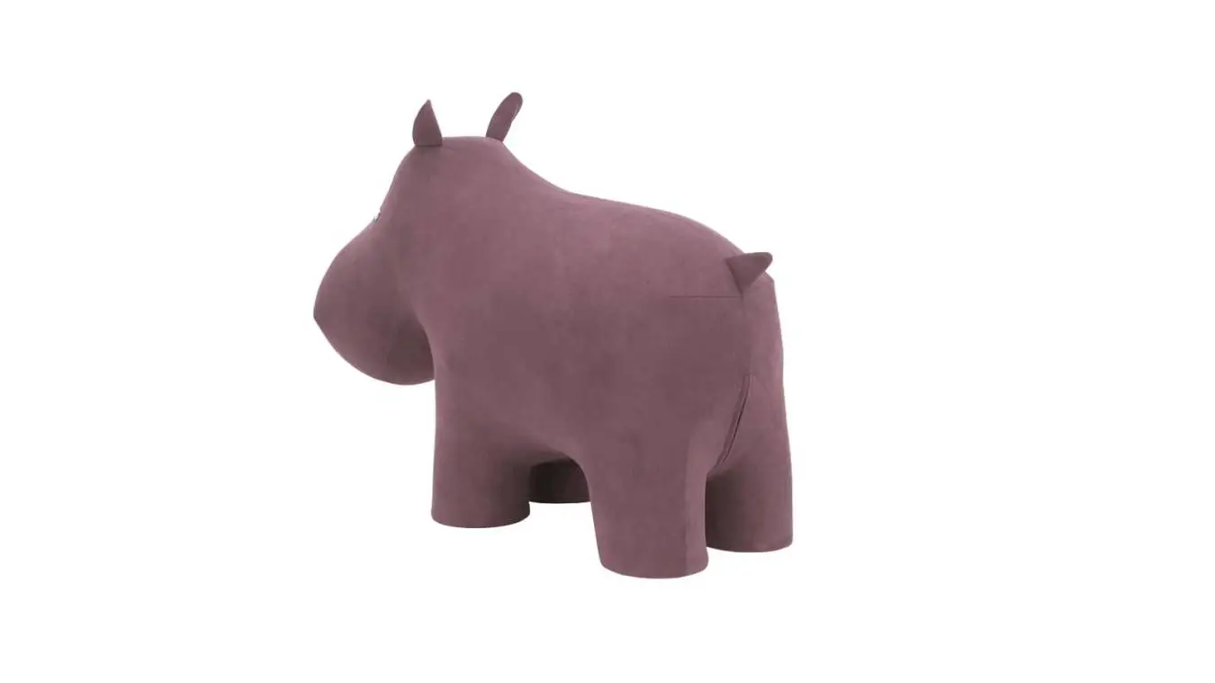 Puf Hippo pink - 4 - большое изображение