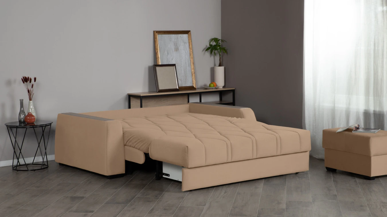 Диван-кровать Domo Pro с коробом для белья с накладками Askona фото - 3 - большое изображение