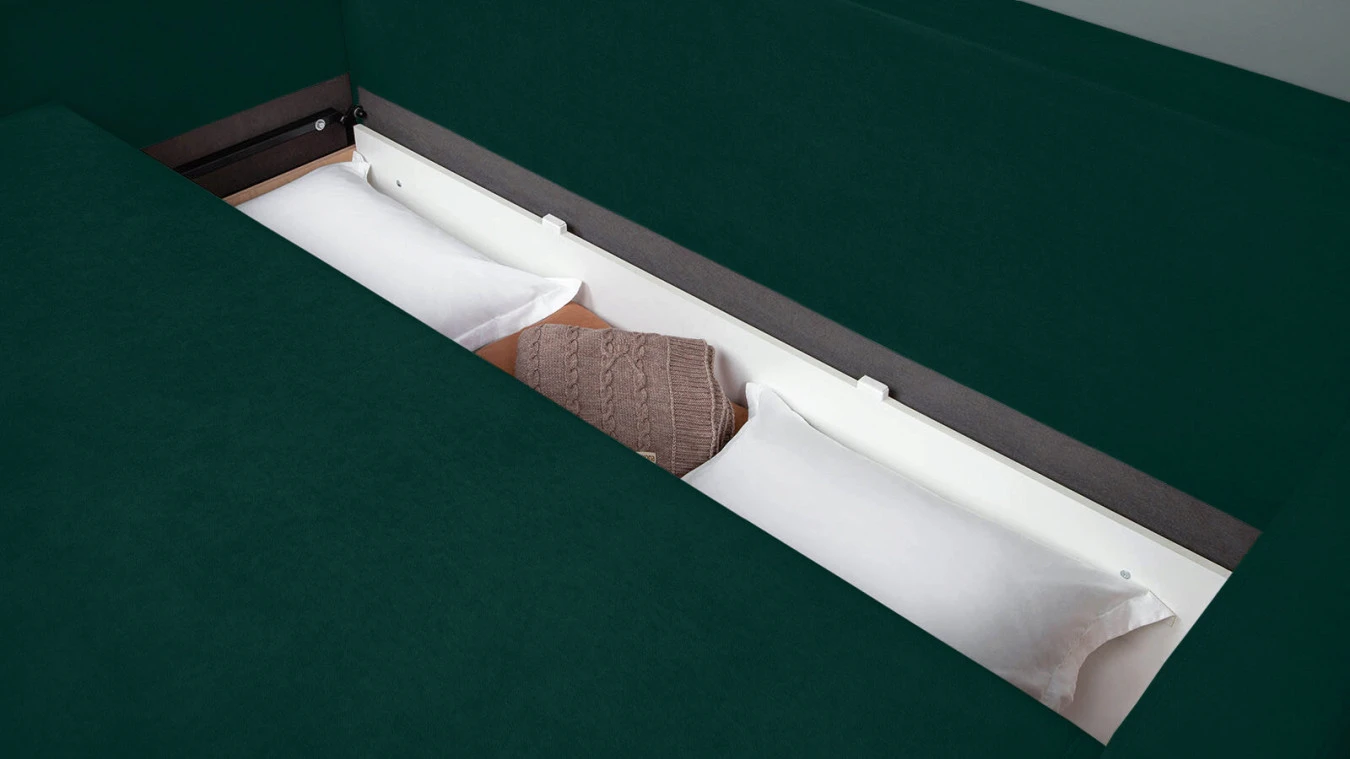 Диван-кровать LOKO Pro с коробом для белья с широкими подлокотниками Askona фото - 3 - большое изображение