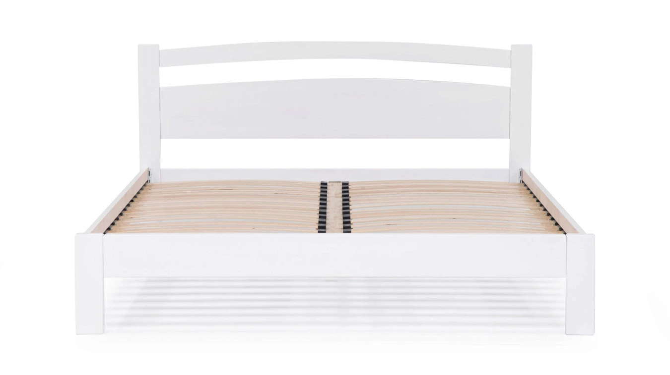 Деревянная кровать Viola, цвет Белый фактурный в спальню Askona фото - 8 - большое изображение