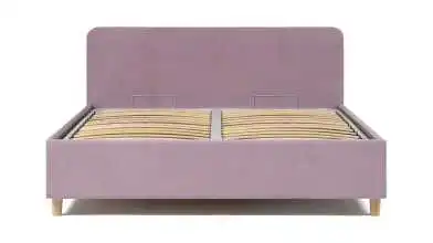 Мягкая кровать Minty Box на деревянных высоких ножках с прямым изголовьем Askona фото - 9 - превью