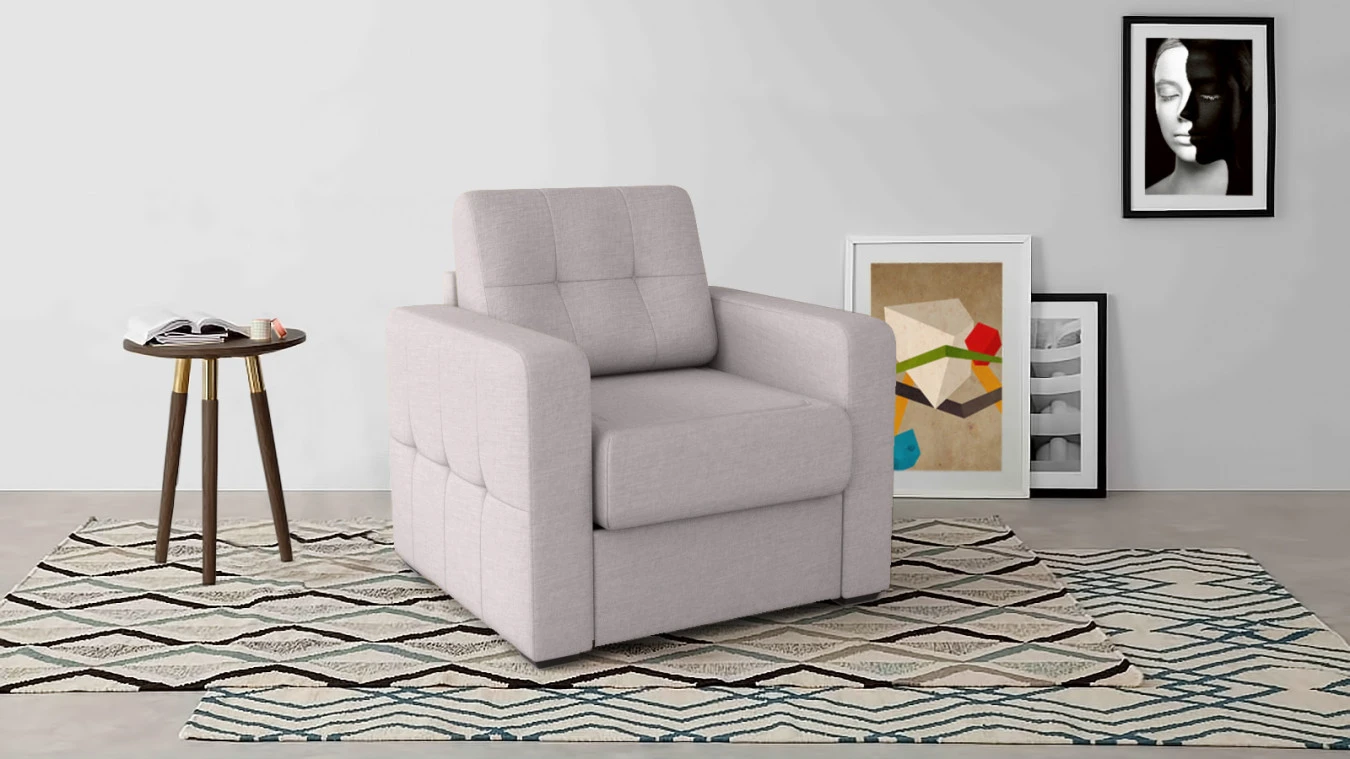 Кресло-кровать LOKO с широкими подлокотниками картинка - 1 - большое изображение