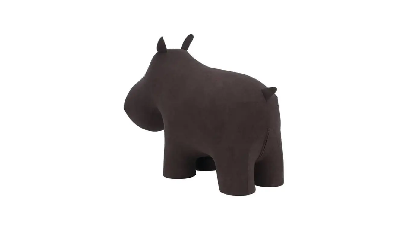 Puf Hippo brown - 4 - большое изображение