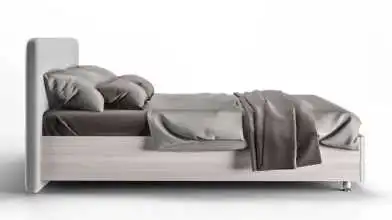 Мягкая кровать Bliss, цвет Ясень на высоких ножках с прямым изголовьем Askona фотография товара - 6 - превью