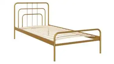 Металлическая кровать Modena Old gold mat в спальню Askona фотография товара - 12 - превью