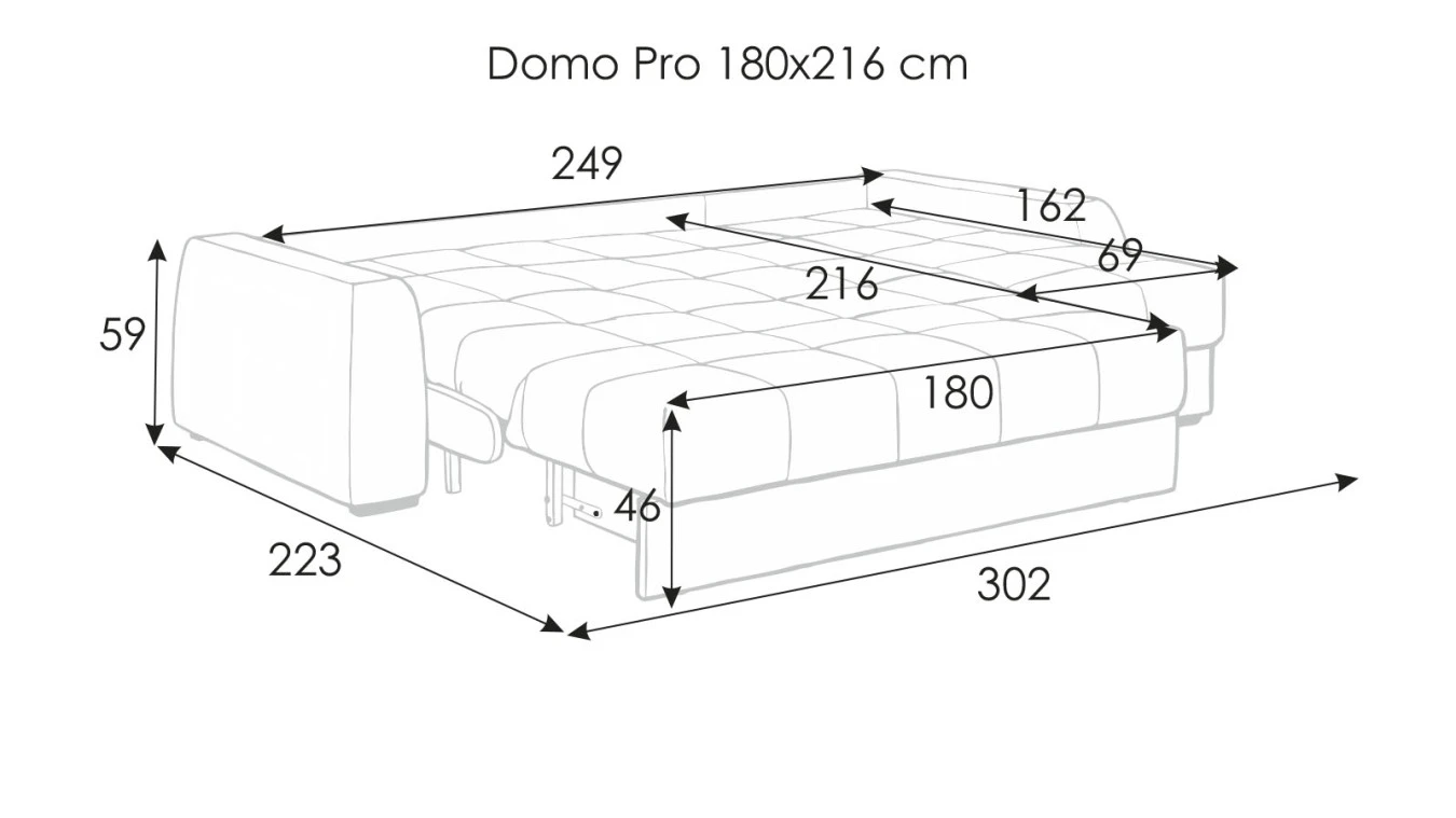 Диван Domo Pro угловой с коробом для белья с накладкой Askona фото - 12 - большое изображение