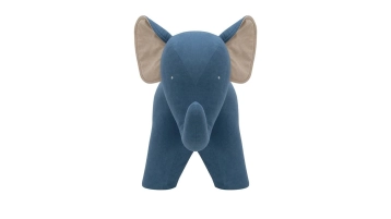 Puf ELEPHANT blue - 3