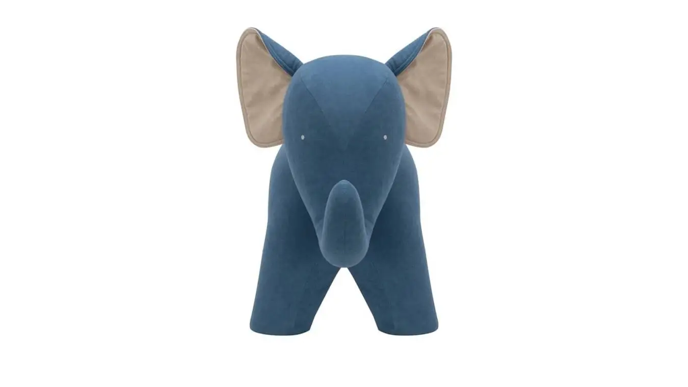 Puf Elephant blue - 4 - большое изображение