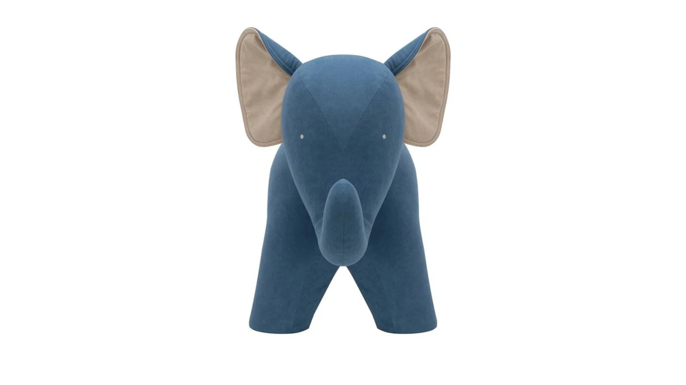Puf Elephant blue - 4 - большое изображение