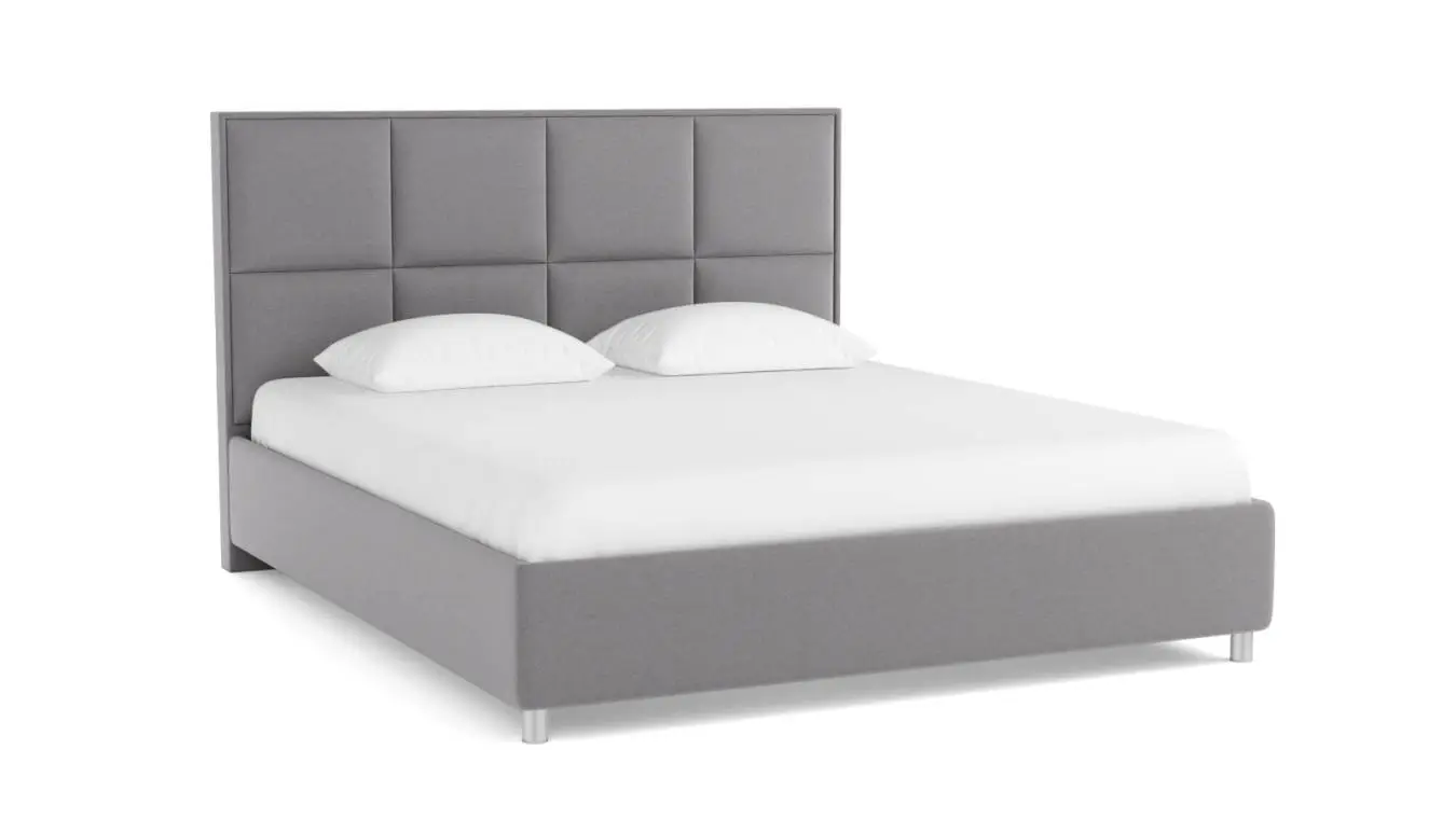 Мягкая кровать Linea с прямым изголовьем Askona фотография товара - 17 - большое изображение