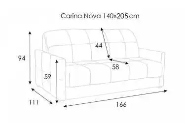 Диван-кровать CARINA Nova с коробом для белья Askona фото - 10 - превью