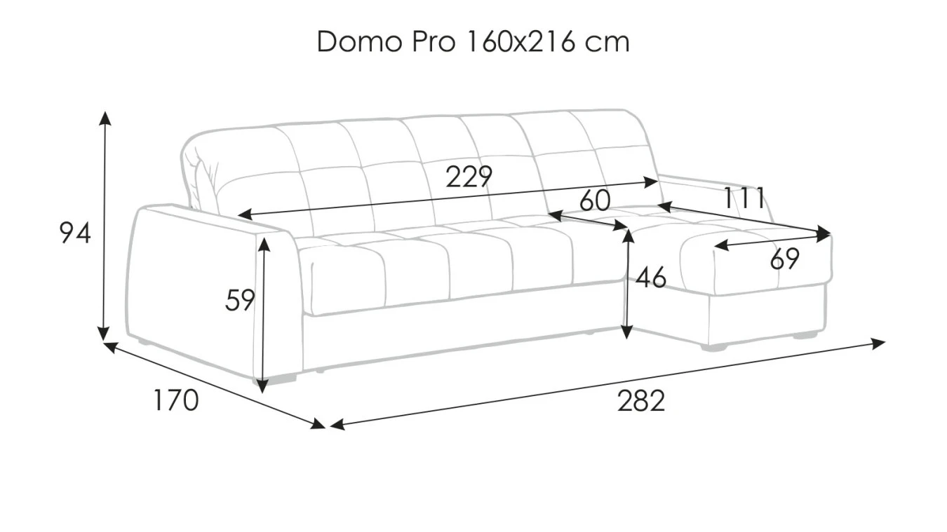Диван Domo Pro угловой с коробом для белья с накладкой Askona фото - 11 - большое изображение