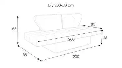 Диван-кровать Lily с коробом для белья Askona фото - 16 - превью