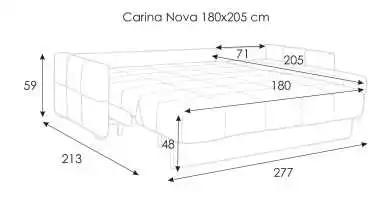 Диван CARINA Nova угловой с коробом для белья Askona фото - 15 - превью