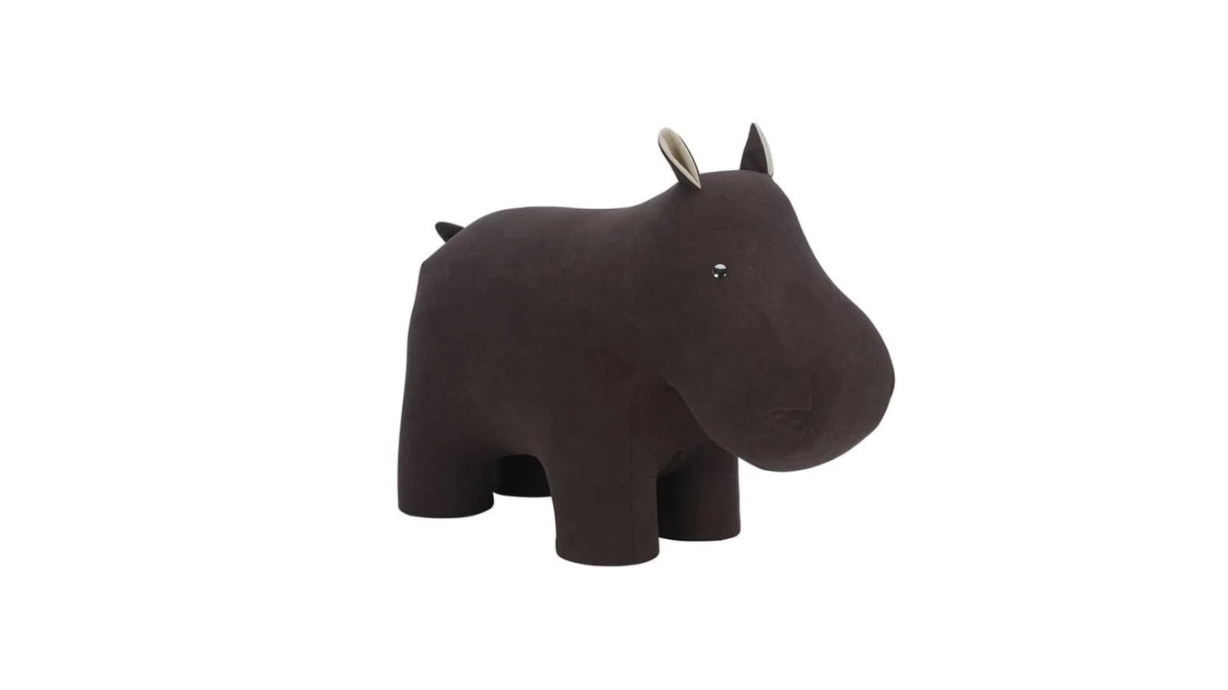 Puf Hippo brown - 1 - большое изображение