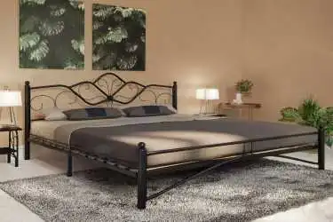 Кованая кровать LUARA, цвет чёрный Askona фото - 5 - превью