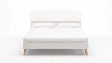 Кровать Tilda, цвет Белый премиум mWhite с мягким изголовьем Askona фото - 2 - превью