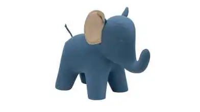 Puf Elephant blue - 1 - превью