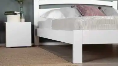 Деревянная кровать Viola, цвет Белый фактурный в спальню Askona фото - 5 - превью