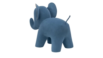 Puf ELEPHANT blue - 2