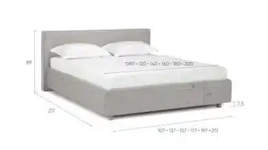Мягкая кровать Luiza Grand с низкой спинкой Askona фотография товара - 16 - превью