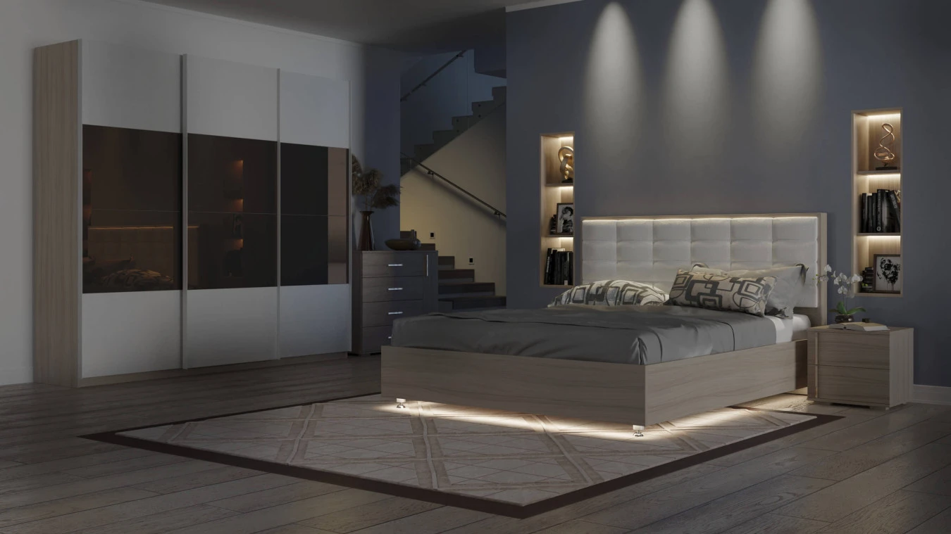  Комплект подсветки к кровати Askona фото - 6 - большое изображение