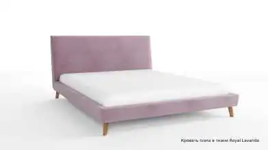 Мягкая кровать Ivona в скандинавском стиле фото - 4 - превью