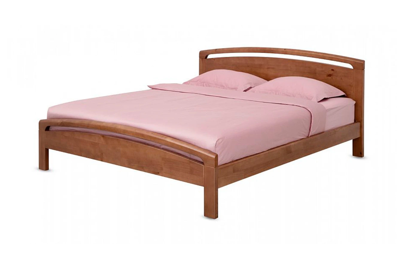 Деревянная кровать Regina, цвет светлый орех - 3 - большое изображение