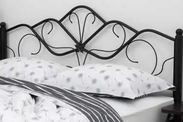 Кованая кровать LUARA, цвет чёрный Askona фото - 2 - превью