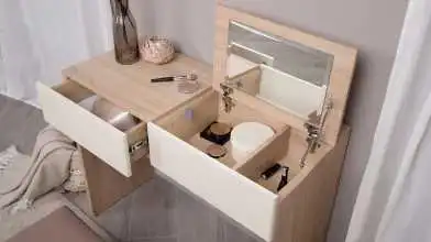Tualet masası Handy Ice, rəng Palıd Bardolino təbii + mBeige - 3 - превью