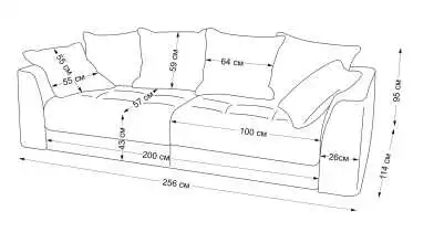 Диван-кровать Monako с коробом для белья Askona фото - 11 - превью