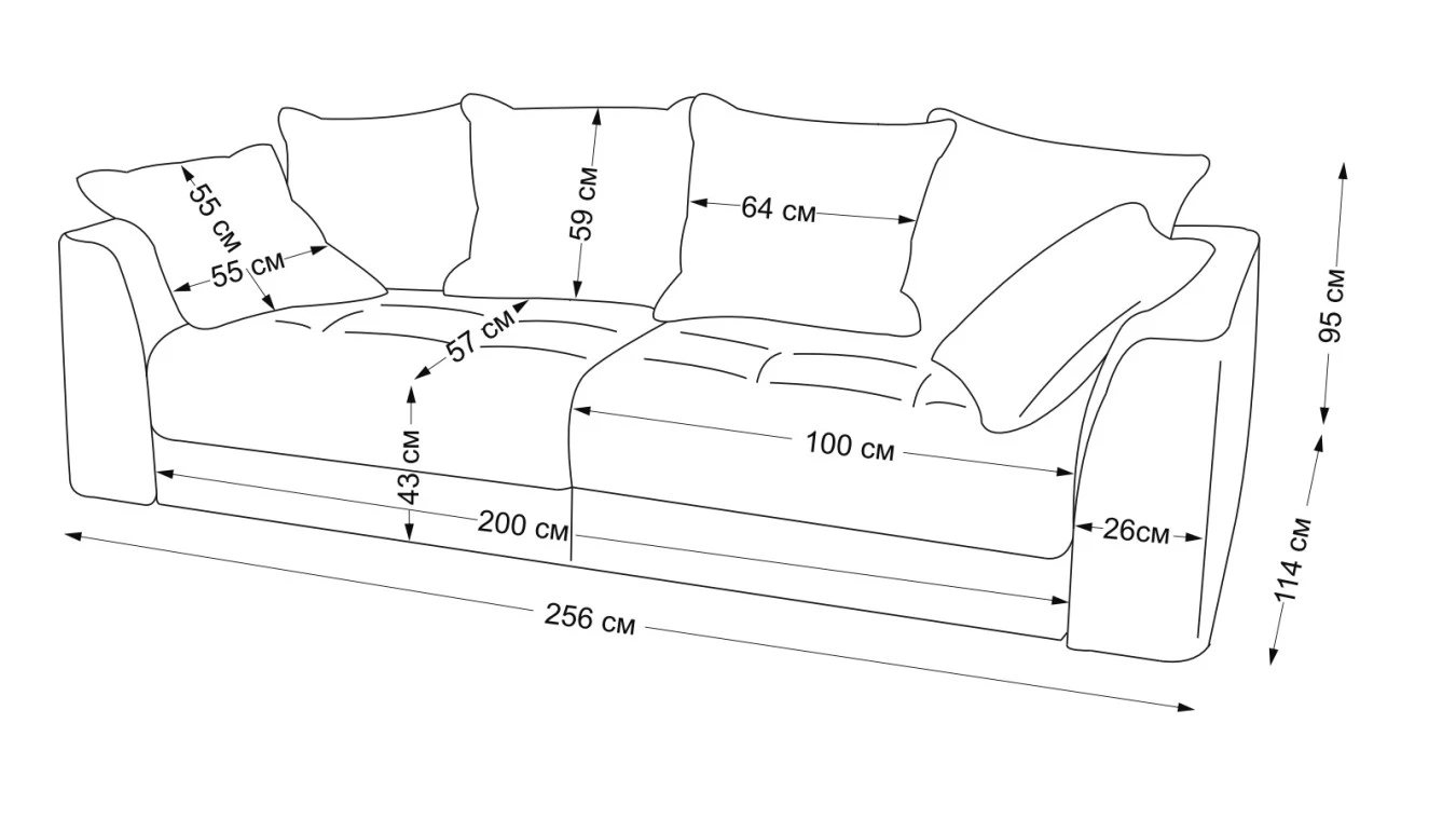 Диван-кровать Monako с коробом для белья Askona фото - 12 - большое изображение