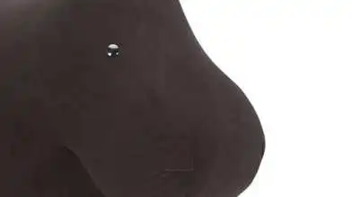Puf Hippo brown - 6 - превью
